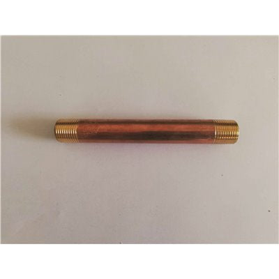 1/2 X 6 BRASS NIPPLE 10PK