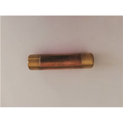 3/4 X 4 BRASS NIPPLE 10PK