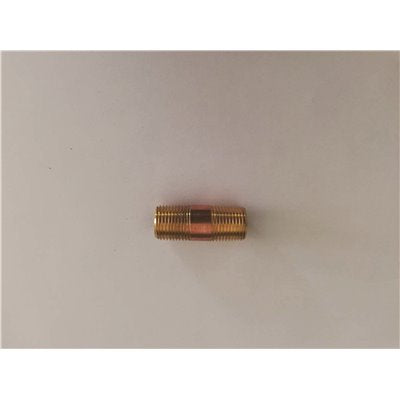 1/2 X 2 BRASS NIPPLE 10PK