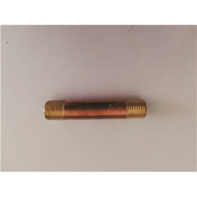 1/2 X 4 BRASS NIPPLE 10PK