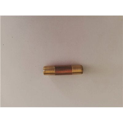 1/4 X 2 BRASS NIPPLE 10PK