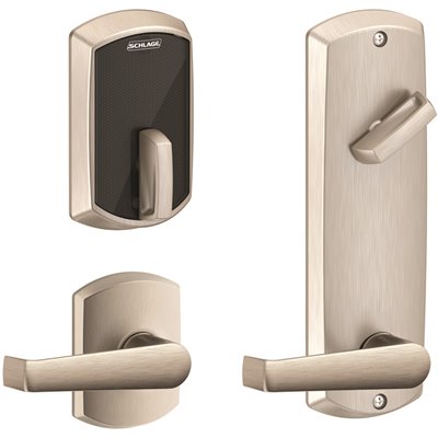 SMART LOCK W/LVR&GRNWICH SN