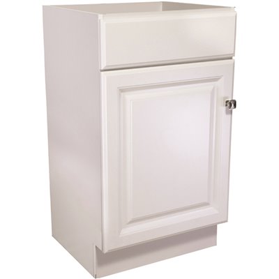 WYNDHAM VANITY 1DR 18X16 WHT