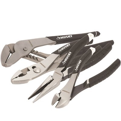 PLIERS W/8IN WRENCH 4PC