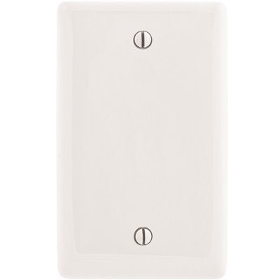 1 Gang Blank Wall Plate Wht