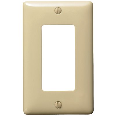 1 GANG WALL PLATE - IVORY