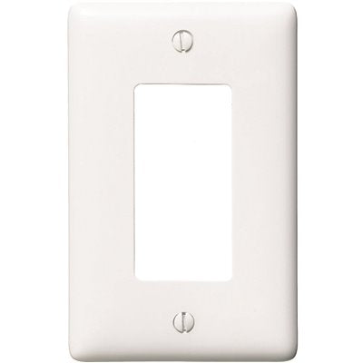 1 GANG WALL PLATE - WHITE