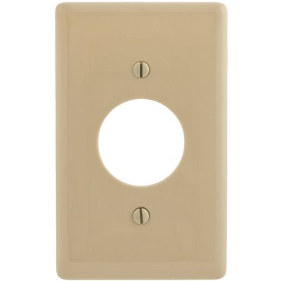 1 GANG 1.4 IN. PLATE -IVORY