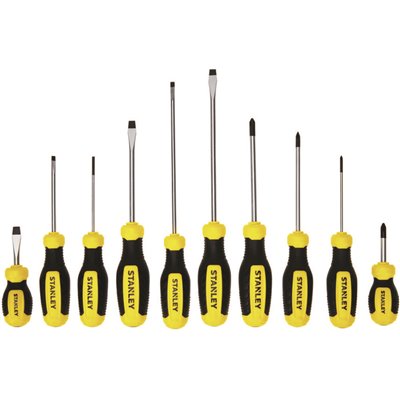 STANLEY 10PC SCREWDRIVER SET