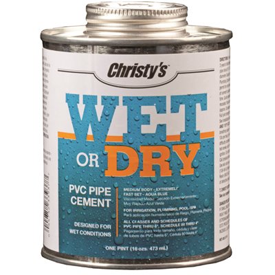 16oz WET OR DRY PVC CEMENT