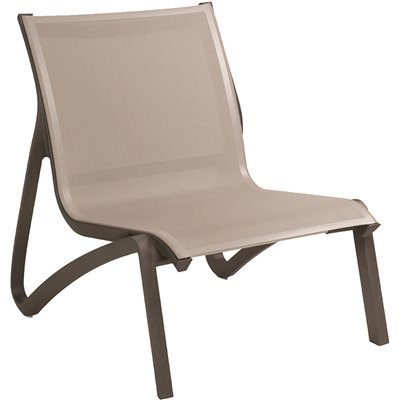 LOUNGE CHAIR SUNSET GRAY/BLK