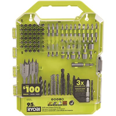 DRILL/IMPACT DRIVE KIT 95PC