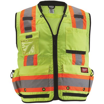 SAFETY VEST YELLOW 4XL/5XL