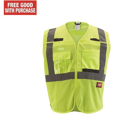 SAFETY VEST YELLOW 4XL/5XL