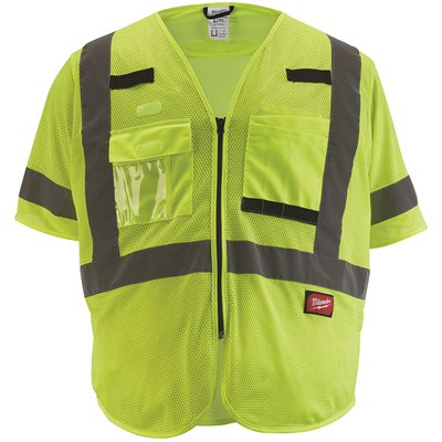 SAFETY VEST YELLOW LG/XL