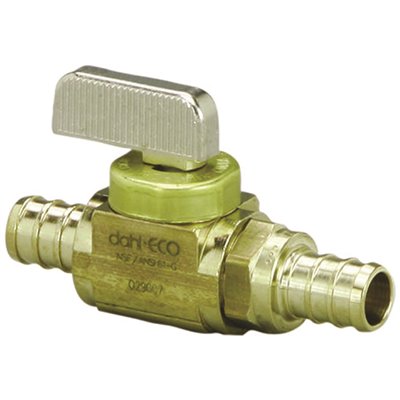 PEX BALL VALVE 1/2" BARB X B