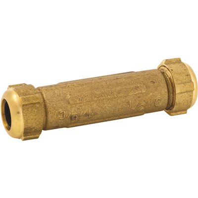 BRASS COMp COUPLING 1/2"