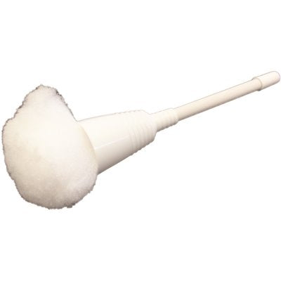 TOILET BOWL CONE MOP, WHITE