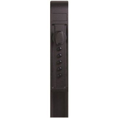 PUSHBUTTON CABINET LOCK BLCK