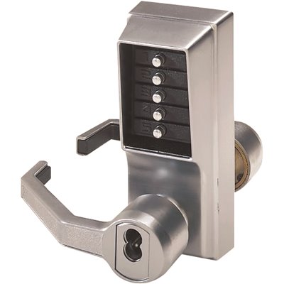 CYL PUSHBUTTON LOCK US26D LH