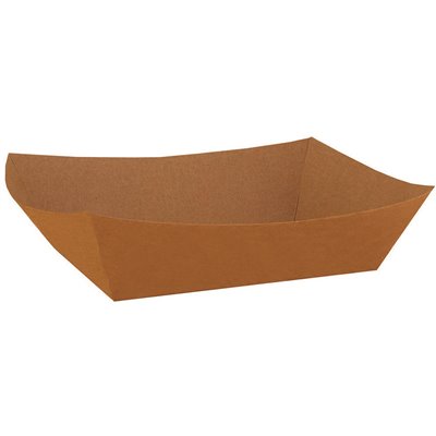 #25 ECO FOOD TRAY, KRAFT