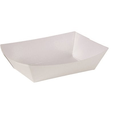 #50 WHITE FOOD TRAY