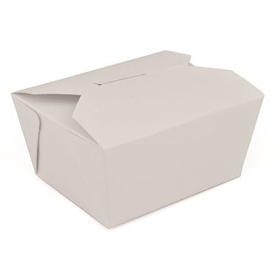 #1 WHITE PAPER FOOD BOX