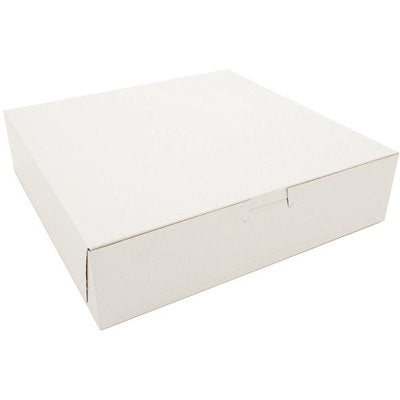 WHITE NON-WINDOW BAKERY BOX