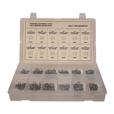 TOOTH LOCKWASHER ASSORTMENT