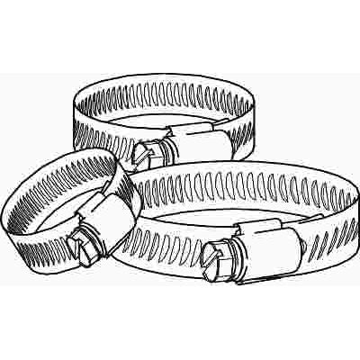 HOSE CLAMP 7/16 - 25/32