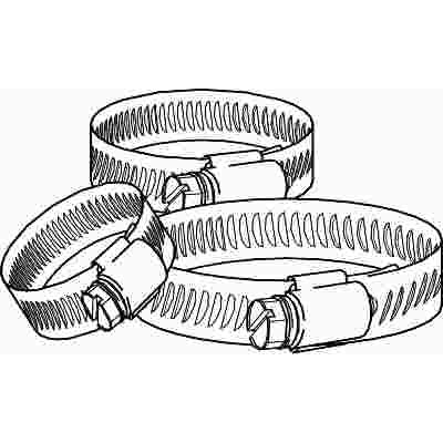 HOSE CLAMP 1-9/16" - 2-1/2"