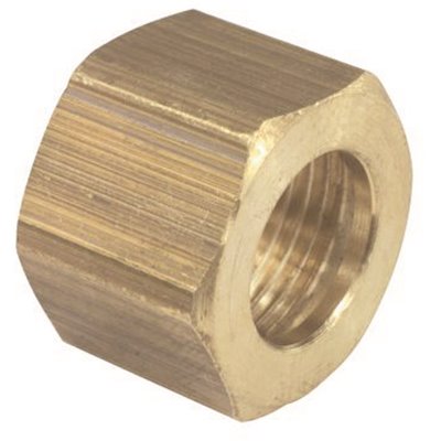 BRASS COMP NUT 3/16"